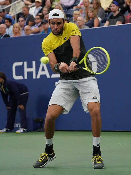 New York September 2019 Tennisprofi Matteo Berrettini Aus Italien Aktion — Stockfoto