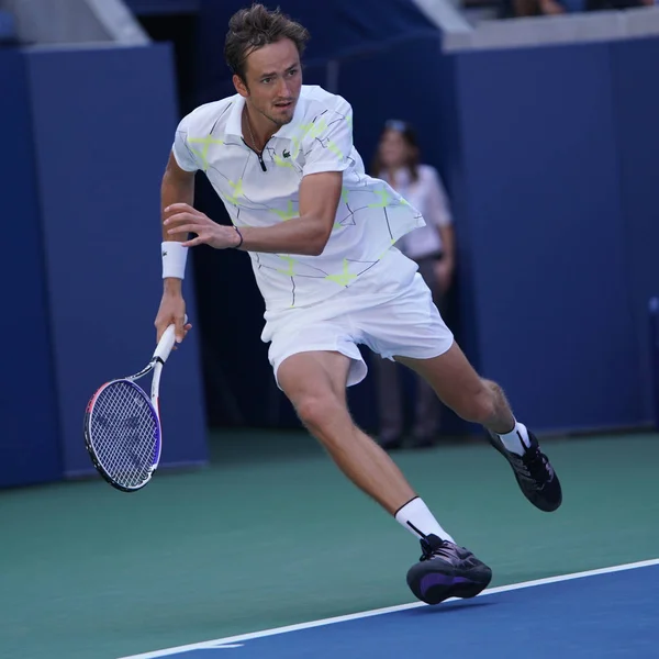 Nueva York Agosto 2019 Tenista Profesional Daniil Medvedev Rusia Acción —  Fotos de Stock