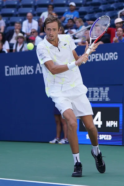 New York Ağustos 2019 Rusya Dan Profesyonel Tenisçi Daniil Medvedev — Stok fotoğraf