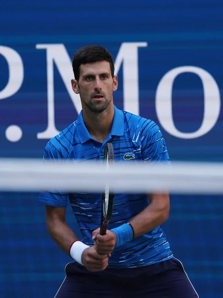 New York Ağustos 2019 Sırbistan Grand Slam Şampiyonu Novak Cokoviç — Stok fotoğraf