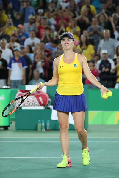 Rio Janeiro Brasilien Augusti 2016 Professionell Tennisspelare Elina Svitolina Ukraina — Stockfoto