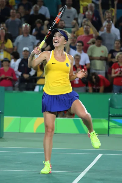 Rio Janeiro Brasil Agosto 2016 Tenista Profissional Elina Svitolina Ucrânia — Fotografia de Stock