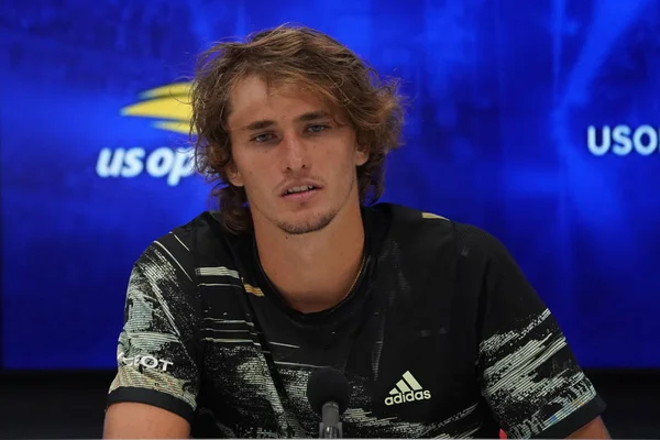 New York Ağustos 2019 Almanya Dan Profesyonel Tenisçi Alexander Zverev — Stok fotoğraf