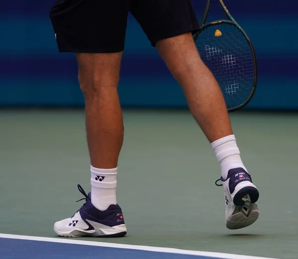 Nova Iorque Setembro 2019 Campeão Grand Slam Stanislas Wawrinka Suíça — Fotografia de Stock