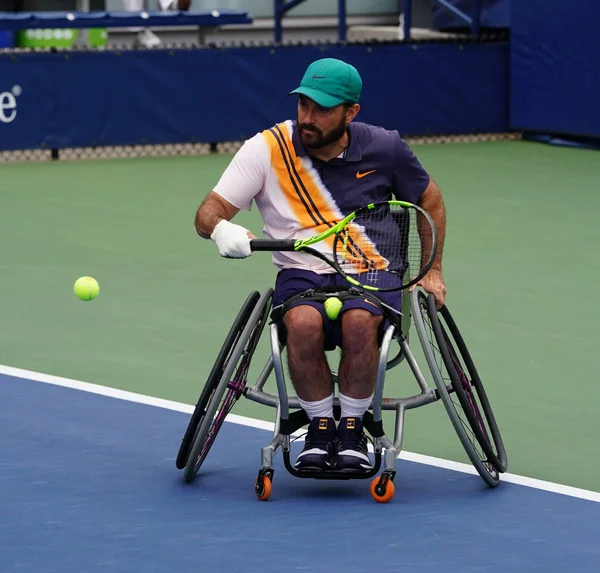 New York September 2018 Wheelchair Tennis Player David Wagner Usa — ストック写真