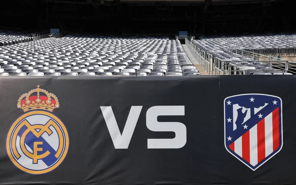 East Rutherford Temmuz 2019 Metlife Stadyumu Real Madrid Ile Atletico — Stok fotoğraf