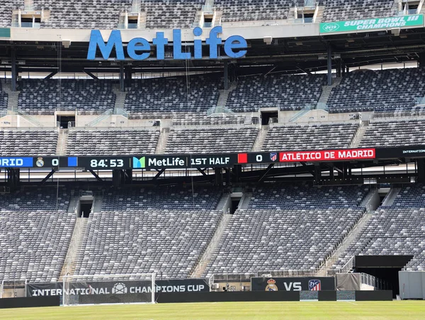East Rutherford July 2019 Metlife Stadium Ready Soccer Match Real — Stock Photo, Image