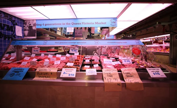 Μελβούρνη Αυστραλία Ιανουαρίου 2019 Queen Victoria Market Melbourne Australia Είναι — Φωτογραφία Αρχείου