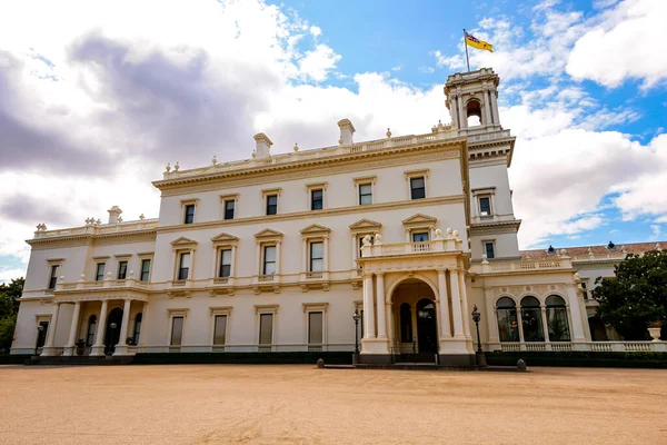 Casa Gobierno Melbourne Victoria Oficina Residencia Oficial Del Gobernador Victoria — Foto de Stock