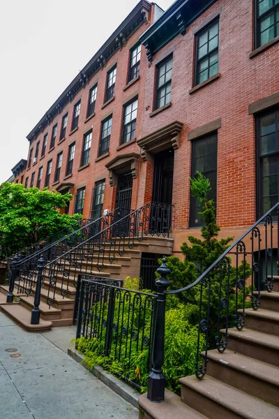 Brooklyn New York May 2020 Historic Brownstone District Fort Greene — Stock Photo, Image
