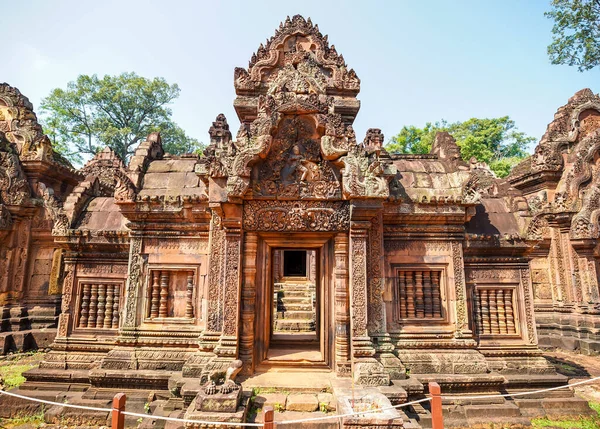 Banteay Srei Hindu Temple Located Area Angkor Wat Cambodia — Stock Photo, Image