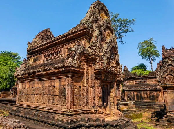 Banteay Srei Hindu Temple Located Area Angkor Wat Cambodia — Stock Photo, Image