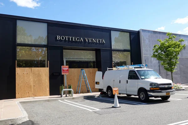 Manhasset New York Haziran 2020 Bottega Veneta Mağazası Americana Manhasset — Stok fotoğraf