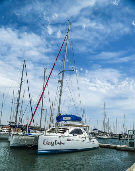 Kilda Österrike Januari 2019 Royal Melbourne Yacht Squadron Yachtklubb Som — Stockfoto