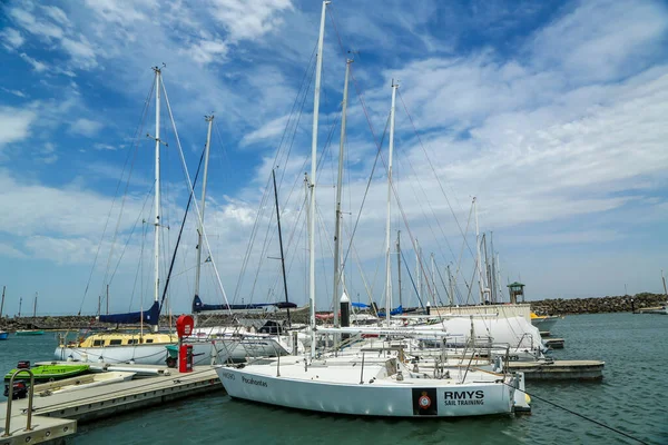 Kilda Österrike Januari 2019 Royal Melbourne Yacht Squadron Yachtklubb Som — Stockfoto