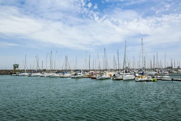 Kilda Österrike Januari 2019 Royal Melbourne Yacht Squadron Yachtklubb Som — Stockfoto