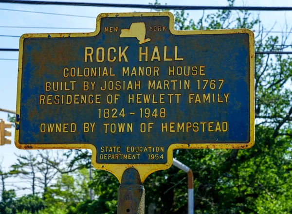 Lawrence Nueva York Junio 2020 Rock Hall Museum Lawrence Condado — Foto de Stock