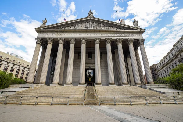 New York May 2020 New York Supreme Court Foley Square — Stock Photo, Image