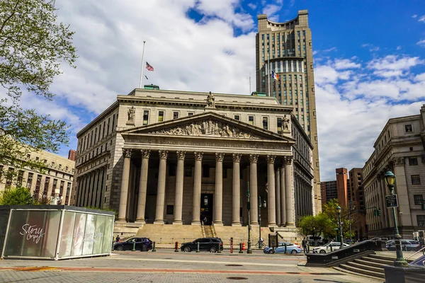 New York Mayıs 2020 Thurgood Marshall United States Court Foley — Stok fotoğraf