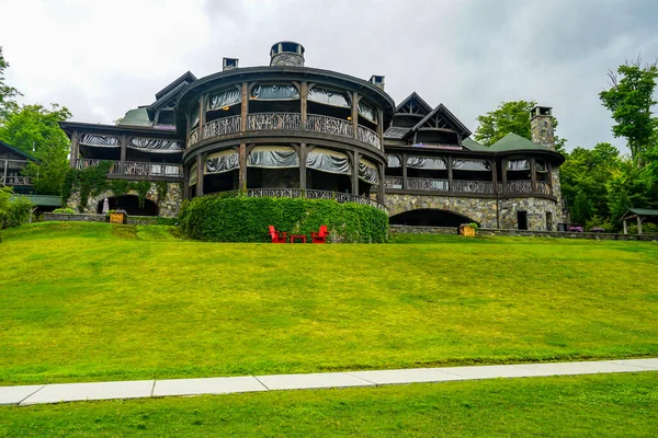 Lake Placid New York Srpna 2020 Oceněný Lake Placid Lodge — Stock fotografie