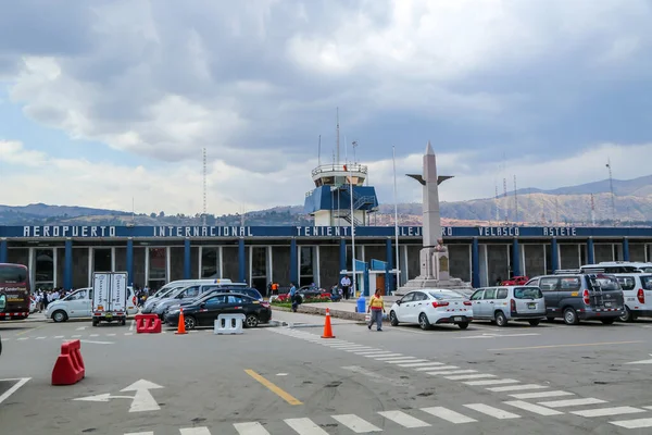 Cusco Peru Сентября 2016 Года Международный Аэропорт Алехандро Веласко Астете — стоковое фото