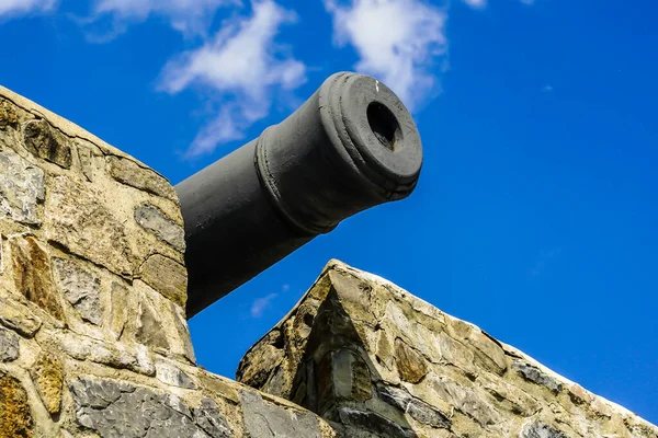 歴史的砦の古い大砲 — ストック写真
