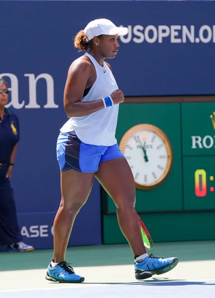 New York August 2019 Professional Tennis Player Taylor Townsend United — Stock Photo, Image