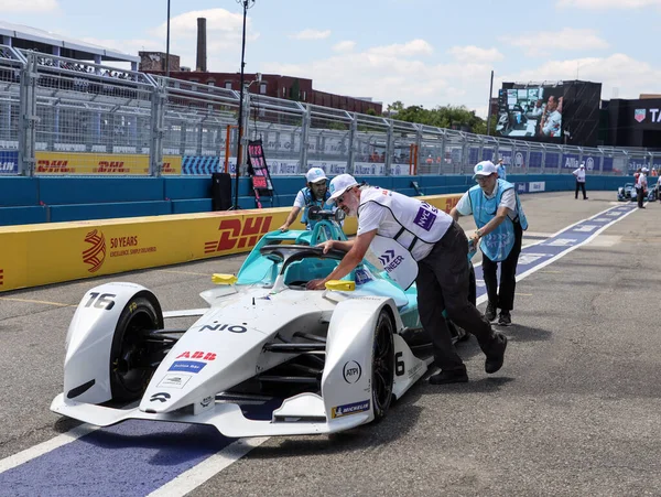 New York Temmuz 2019 Nio Formula Team Formula Otomobilinin Ngiliz — Stok fotoğraf