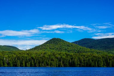 New York Eyaletlerindeki Güzel Lake Placid Adirondack Dağları