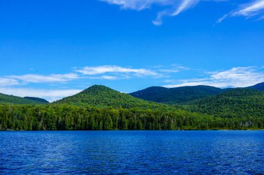 New York Eyaletlerindeki Güzel Lake Placid Adirondack Dağları