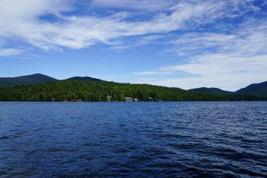 New York Eyaletlerindeki Güzel Lake Placid Adirondack Dağları