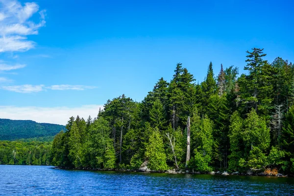 Vackra Lake Placid New York Staterna Adirondack Bergen — Stockfoto