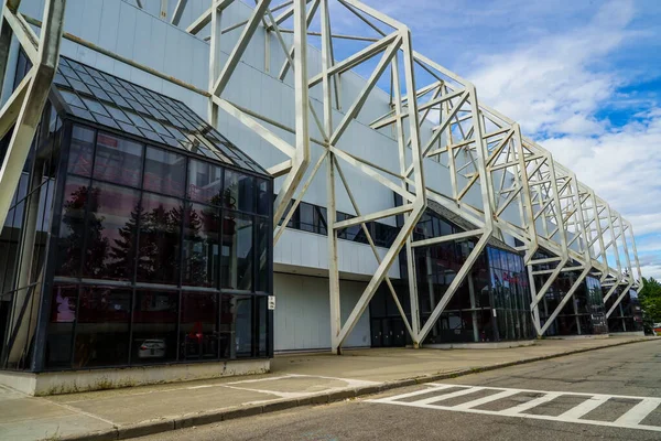 Lago Placido New York Agosto 2020 Lake Placid Olympic Center — Foto Stock