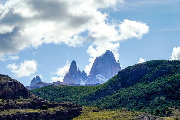 Monte Fitz Roy Parque Nacional Los Glaciares Patagônia Argentina — Fotografia de Stock