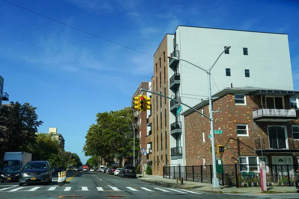 Brooklyn Nova Iorque Outubro 2020 Seção Ocean Avenue Avenida Brooklyn — Fotografia de Stock