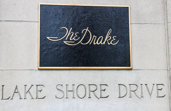 Chicago Illinois Mai 2019 Drake Ein Luxuriöses Hotel Mit Vollem — Stockfoto
