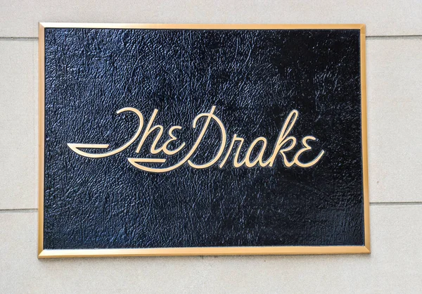 Chicago Illinois Mai 2019 Drake Hôtel Hilton Hôtel Luxe Service — Photo