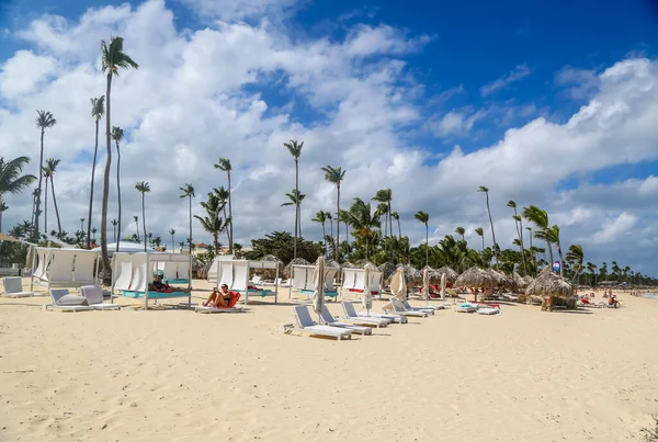 Punta Cana Dominican Org January 2019 Scene Bavaro Beach Punta — 图库照片