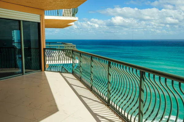 Atlantic Ocean view from the condominium balcony