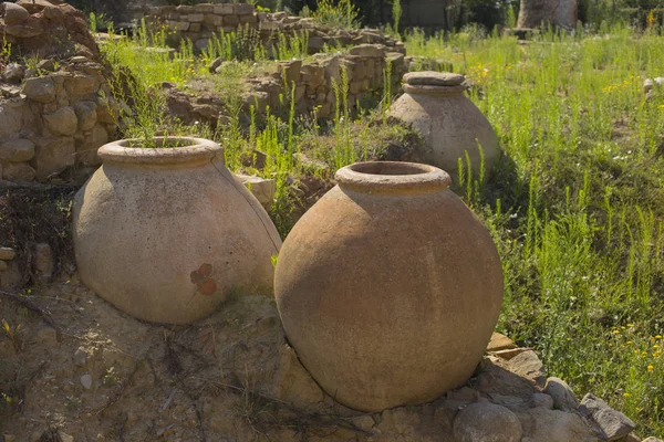 Ausgrabung Der Antiken Griechischen Zivilisation Weingut Einer Alten Festung Byala — Stockfoto