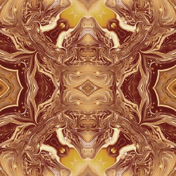 Nahtloses Ornament Form Eines Kaleidoskops Nahtloses Webmuster Designdruck Für Textilien — Stockfoto