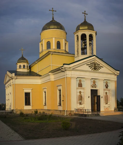 Ortodoks Kilisesi, St. Alexander Nevsky. Bender Kalesi. Doğu Avrupa'nın mimari anıt. Osmanlı Kalesi. 