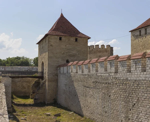 Bender Pevnosti Architektonická Památka Východní Evropě Osmanské Citadela — Stock fotografie