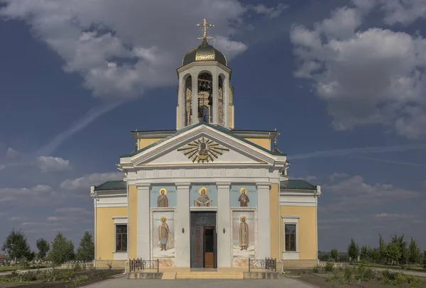 Ortodox Templom Szent Alekszander Nyevszkij Erőd Bender Emlékmű Építészet Kelet — Stock Fotó