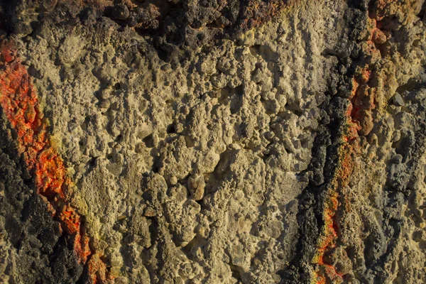 Textura Parede Cimento Parede Concreto Está Manchada Com Tinta Detalhe — Fotografia de Stock