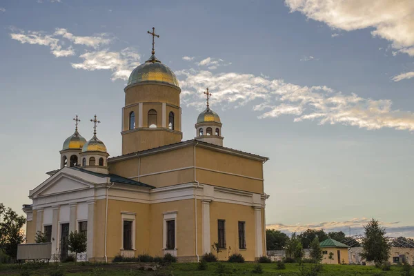 Ortodox Templom Szent Alekszander Nyevszkij Erőd Bender Emlékmű Építészet Kelet — Stock Fotó