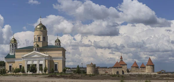 Fortaleza Bender Monumento Arquitectónico Europa Del Este Ciudadela Otomana Catedral — Foto de Stock