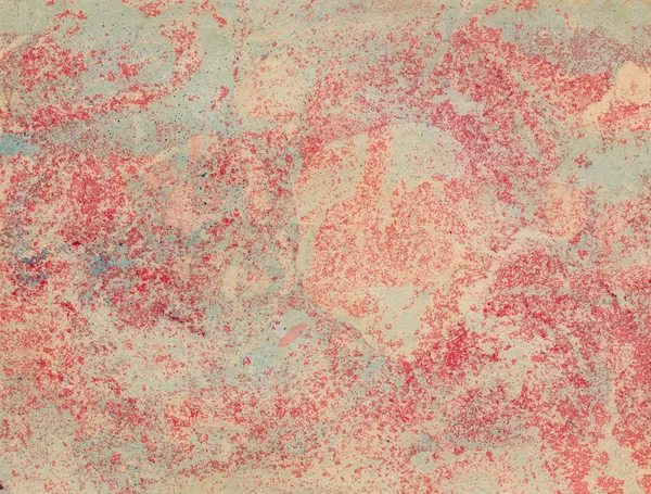 Stains Paint Paper Texture Splashes Spots Paint Ebru Ancient Oriental — Stock Photo, Image