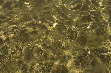 Deniz yüzeyinde ripples. Su yüzeyi. tuzlu su doku. Bulgaristan'ın Karadeniz kıyısında bekletin. Avrupa rekreasyon alanı. 