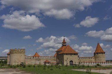 Bender Kalesi. Bir mimari anıt Doğu Avrupa. Osmanlı Kalesi. Moldova.